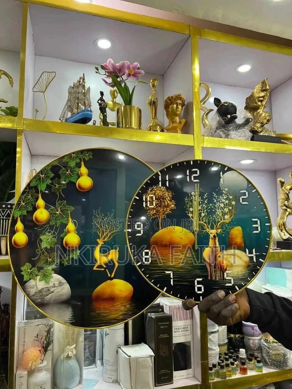 Luxury Clock With Frame. 2 in 1
