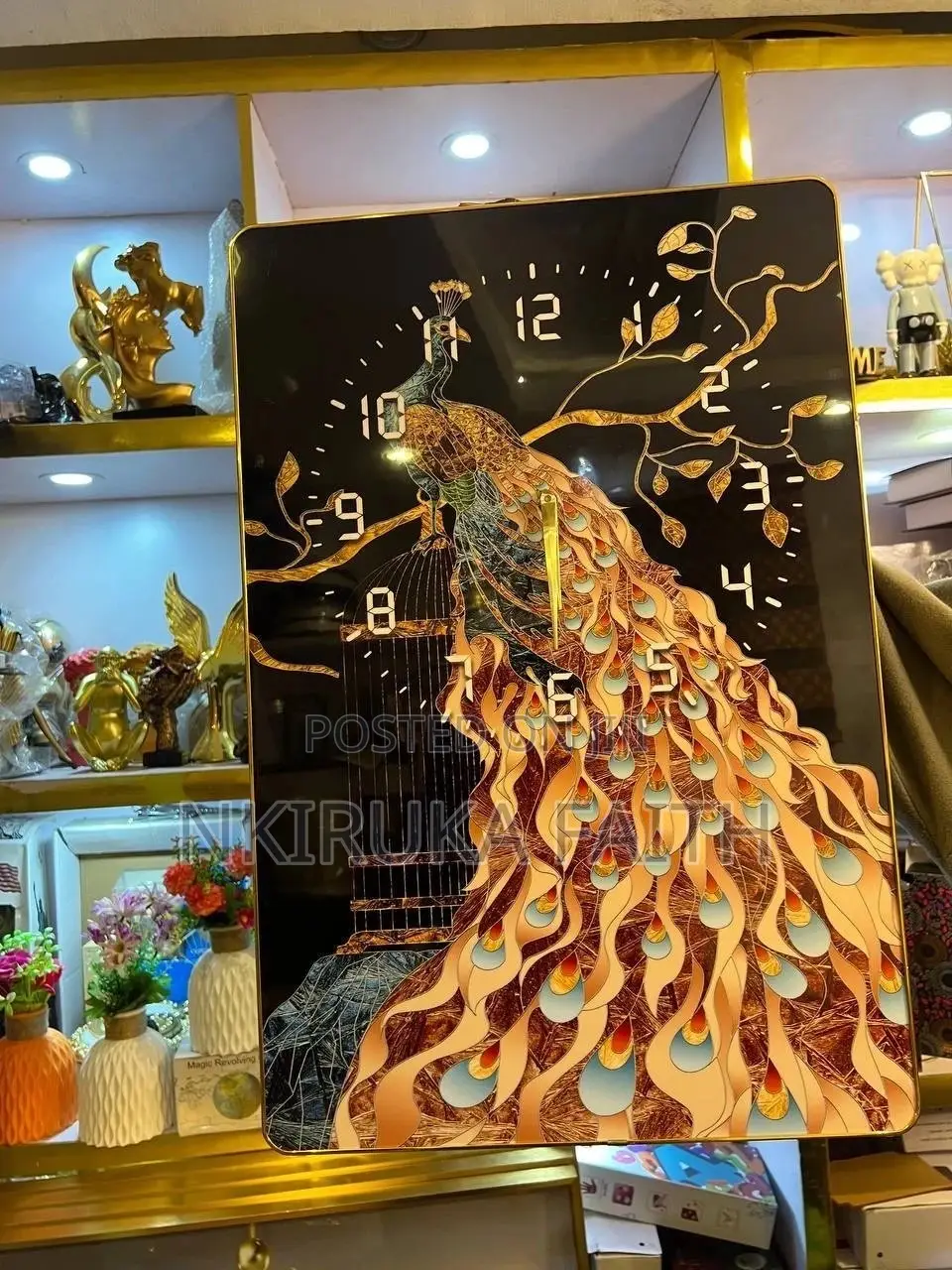 Luxury Clock With Frame. 2 in 1