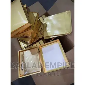 Corporate Gift Set Notebook and a Pen With Carrier Bag