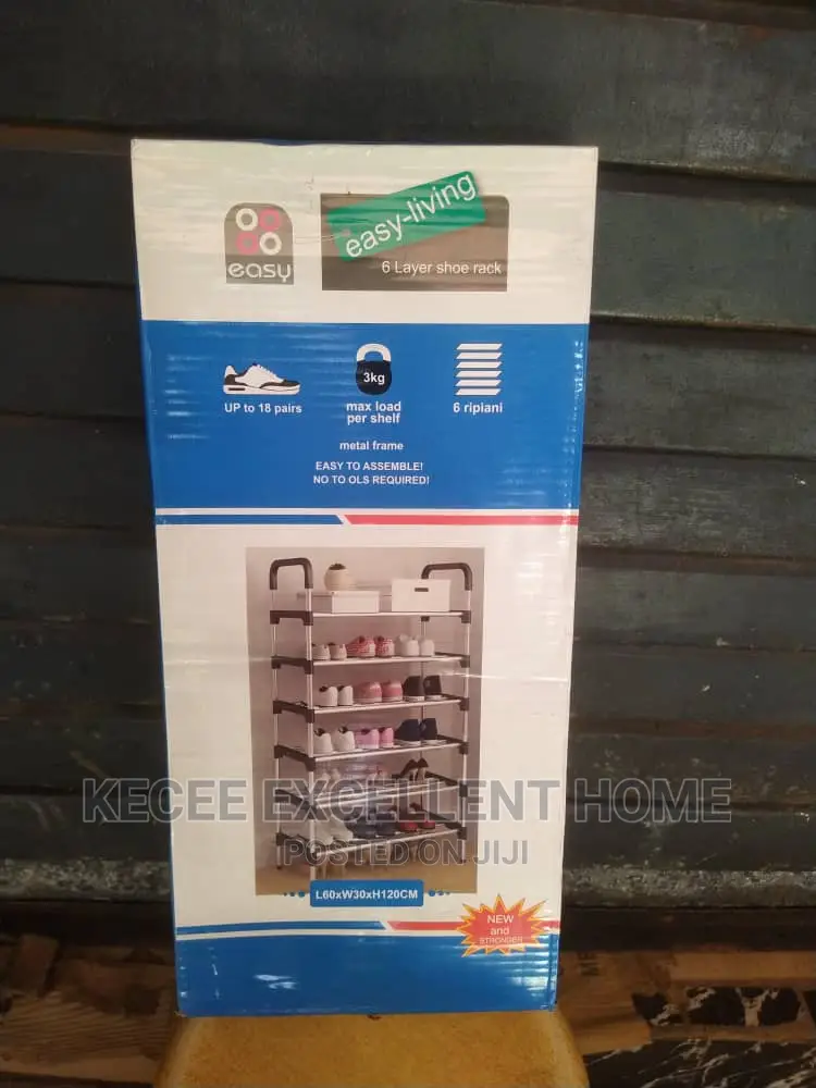 6 Layer Shoe Rack
