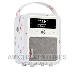Cath Kidston Portable DAB Radio Bluetooth Speaker, FM Alarm