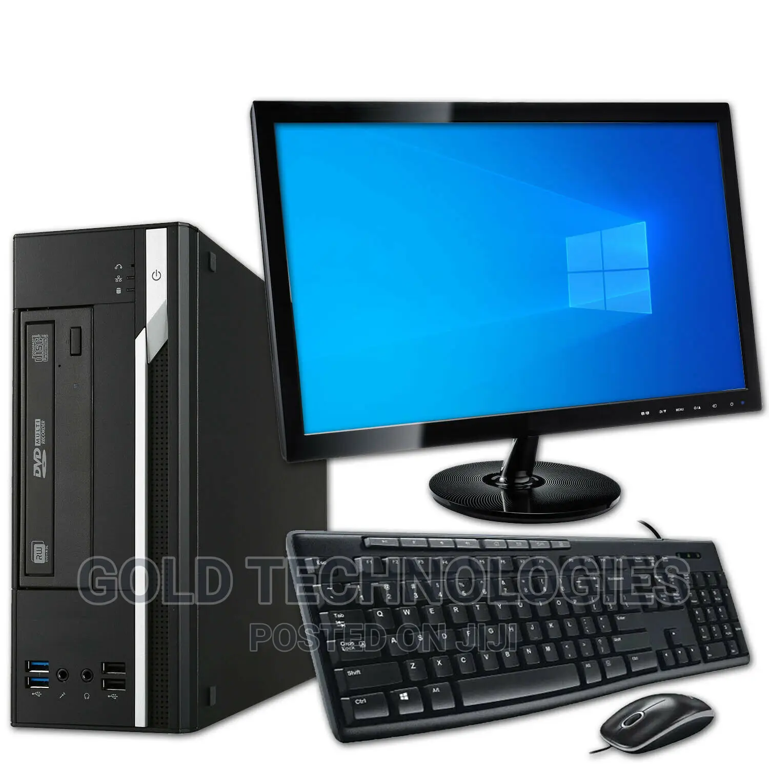 Desktop Computer HP ProDesk 400 4GB Intel HDD+SSD 350GB