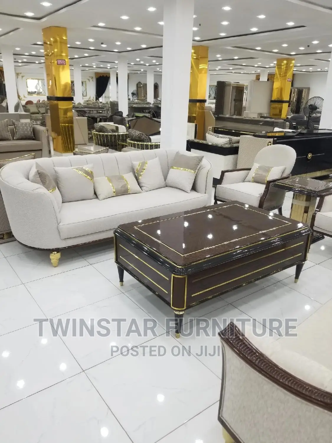 New Modern Luxury Turkish Contemporary Complete Sofa Set
