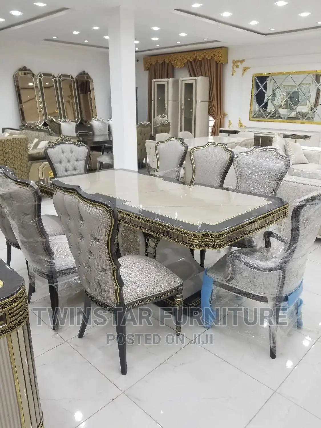 Modern Luxury Turkish Contemporary Complete Sofa Set