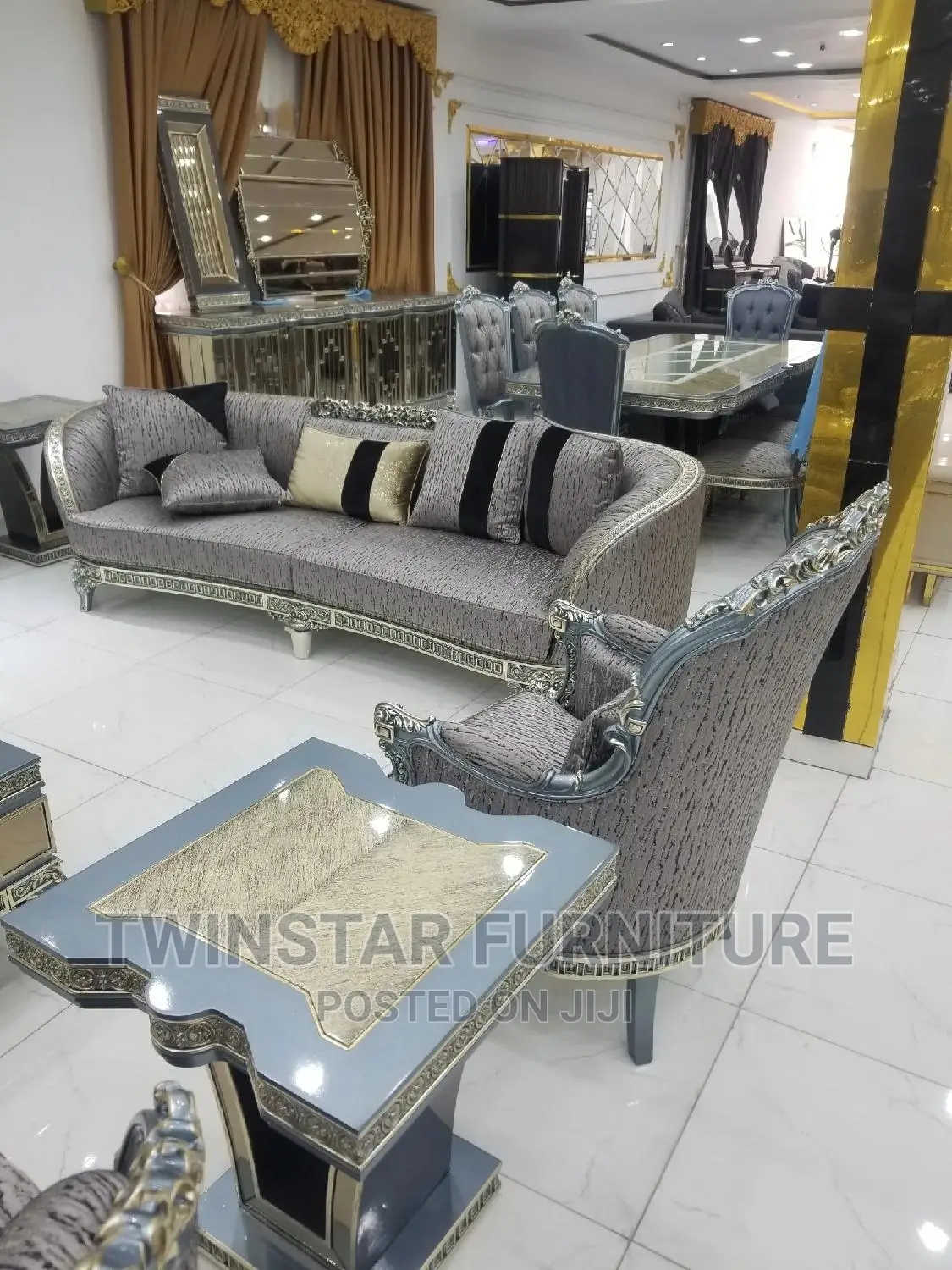 New Modern Luxury Turkish Complete Sofa Set