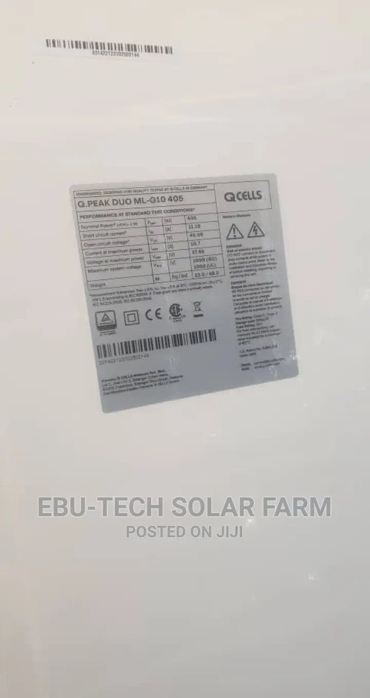 405watts 48v Qcell Solar Panels