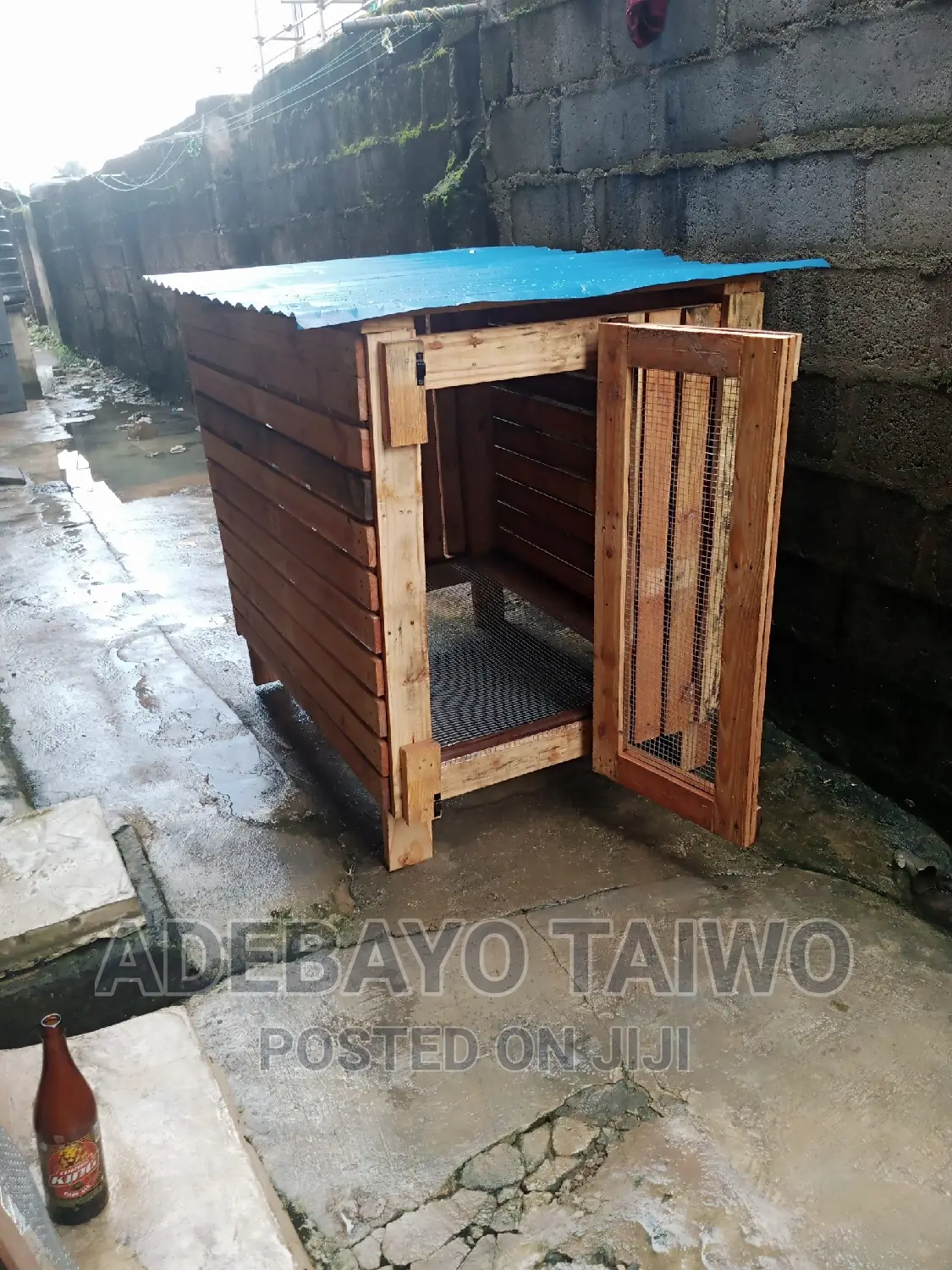 Pallet Wooding Cage for Dogs