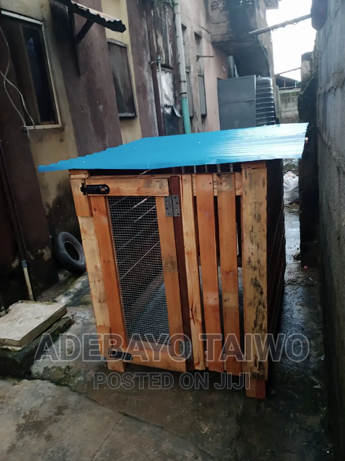 Pallet Wooding Cage for Dogs
