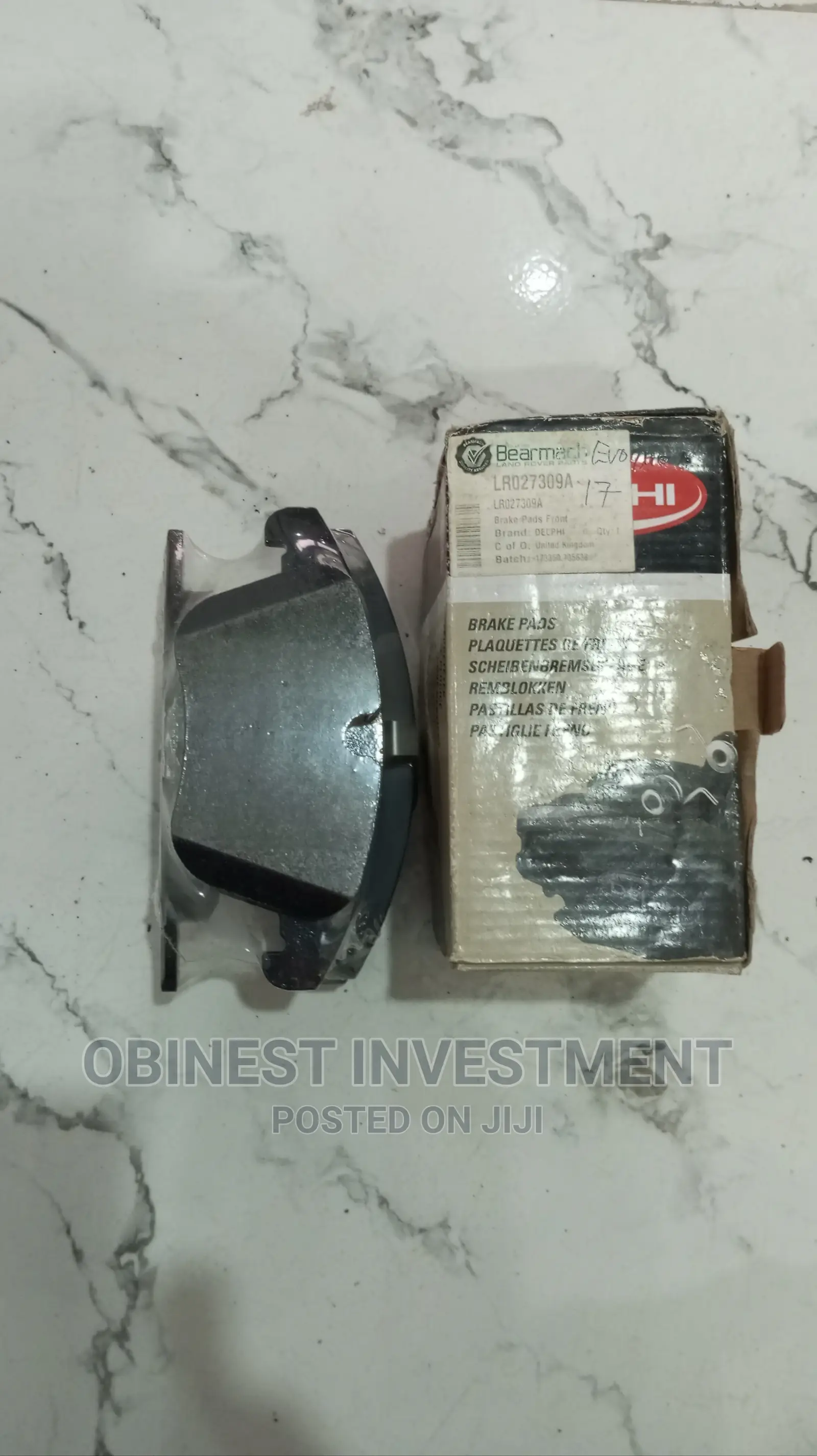 Front Brake Pad