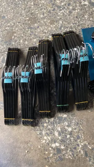 Sets of Black Hangers
