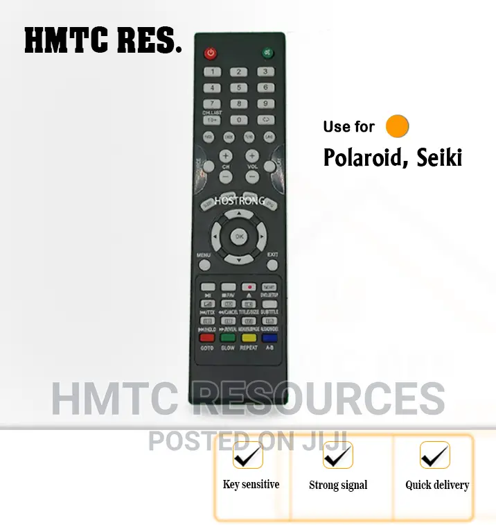 Polaroid/Seiki Television Remote Control