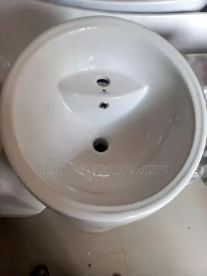 Freestand White Wash Basin