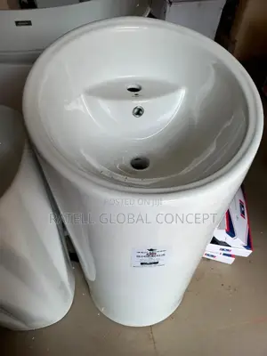 Freestand White Wash Basin