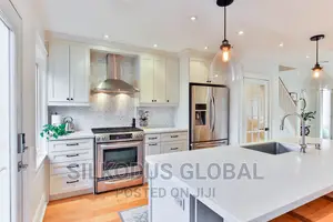 Kitchen Cabinet and Walldrop