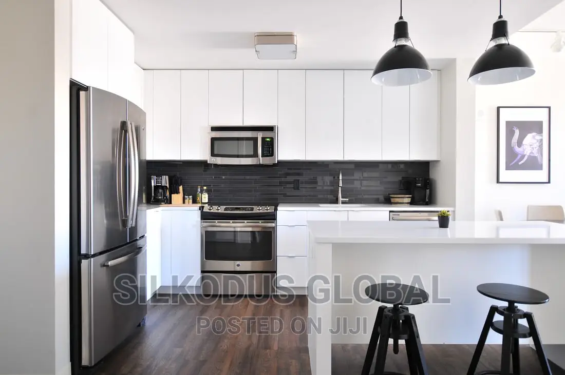 Kitchen Cabinet and Walldrop