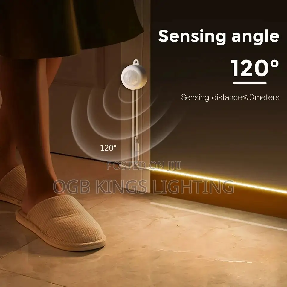 PIR Motion Sensor Cob LED Strip Light 24V LED Lighting