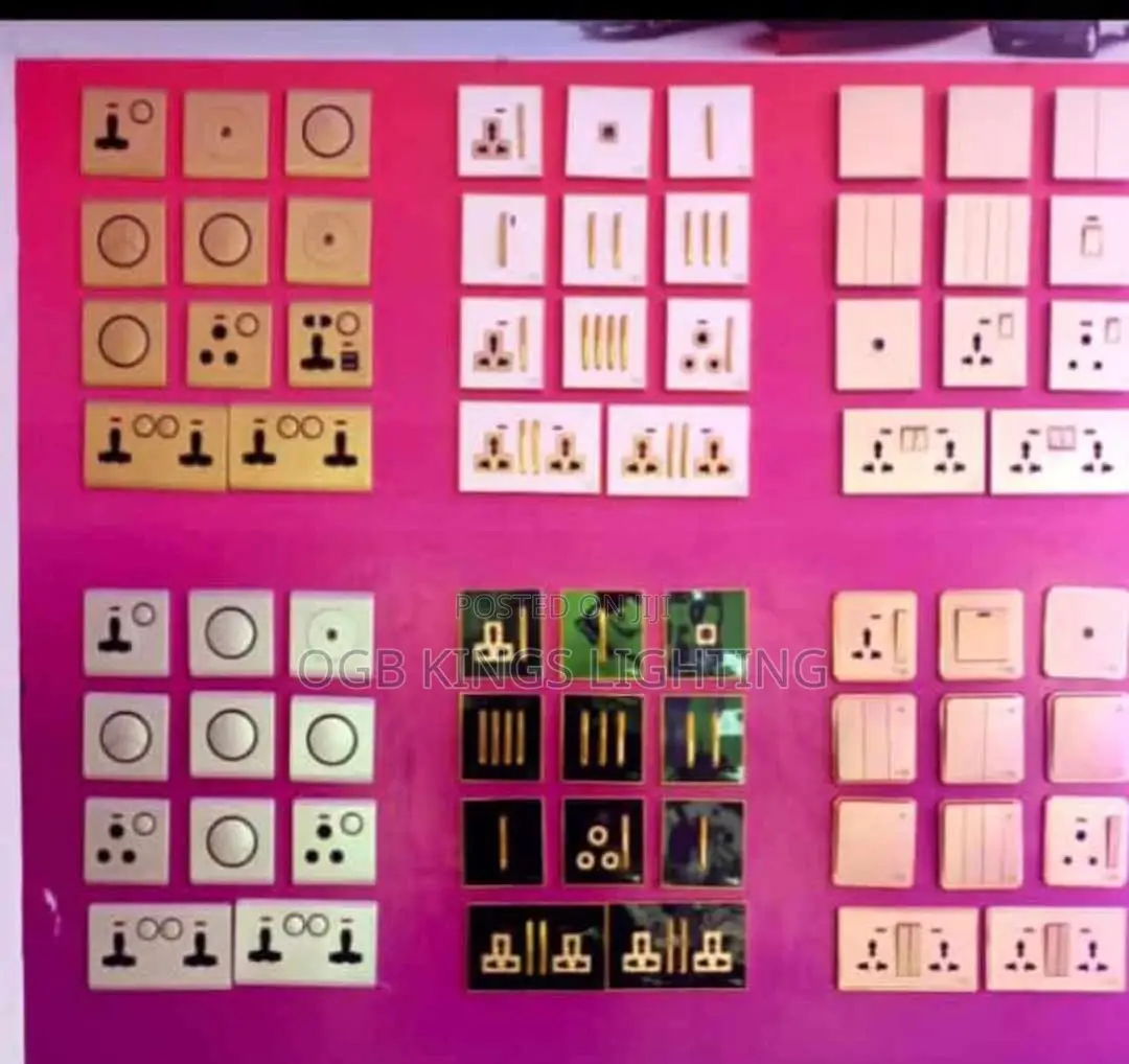 LUXURY DESIGN Socket and Switchs for Your Home Interior Wall