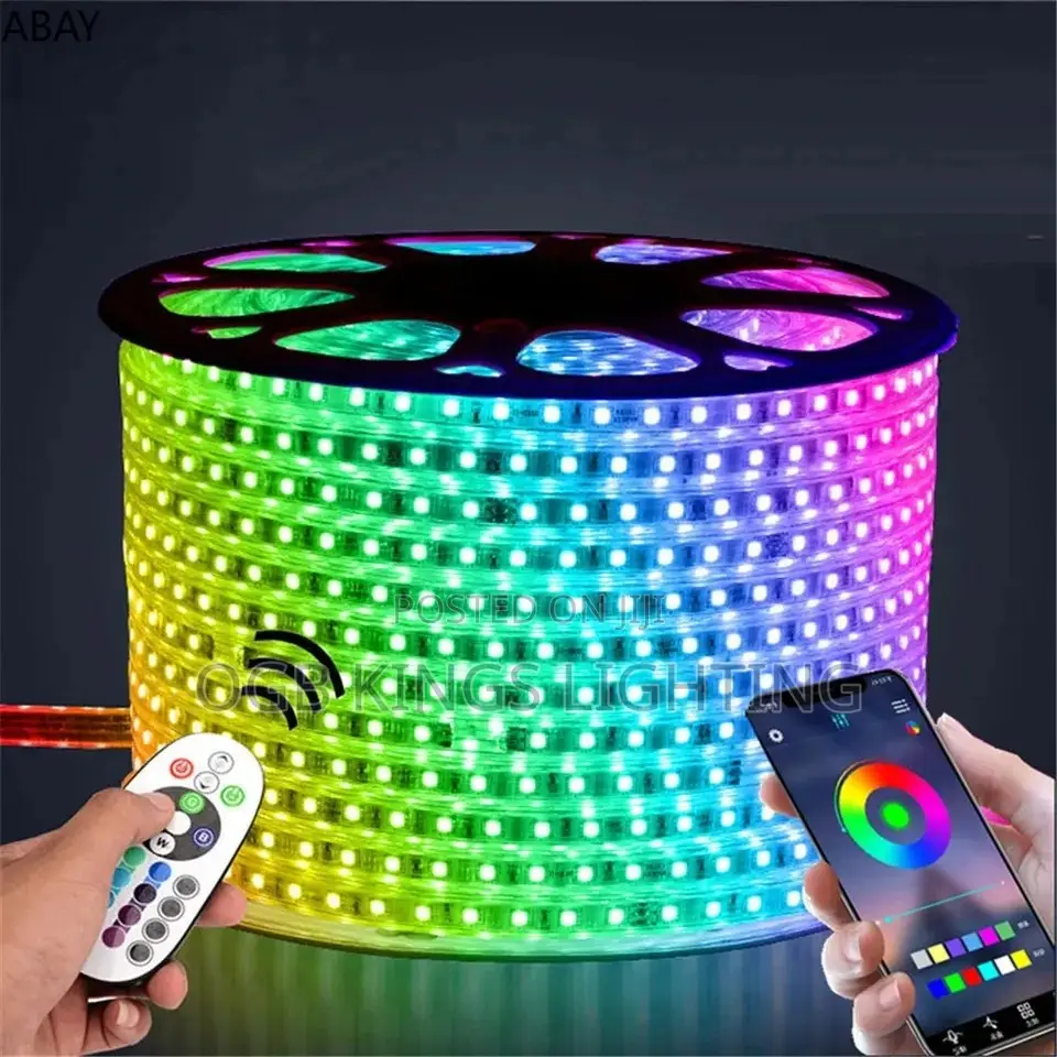 45METER Luces LED Strip 220v Outdoor Graden LED