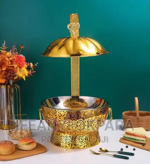 Gold Chaffing Dish