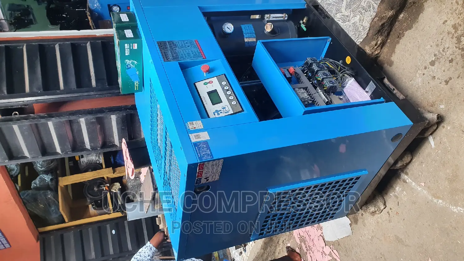 Screw Air Compressor 22kw 30hp 10bar