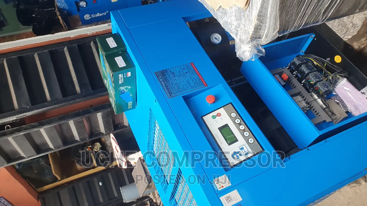 Screw Air Compressor 22kw 30hp 10bar