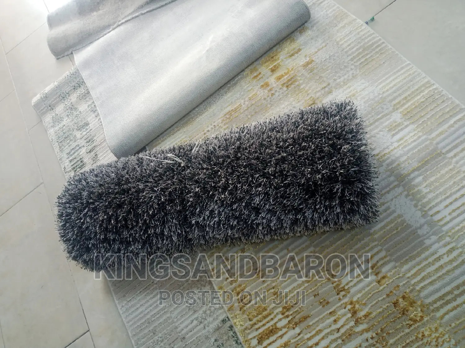 3*5 Shaggy America Designer Center Rug