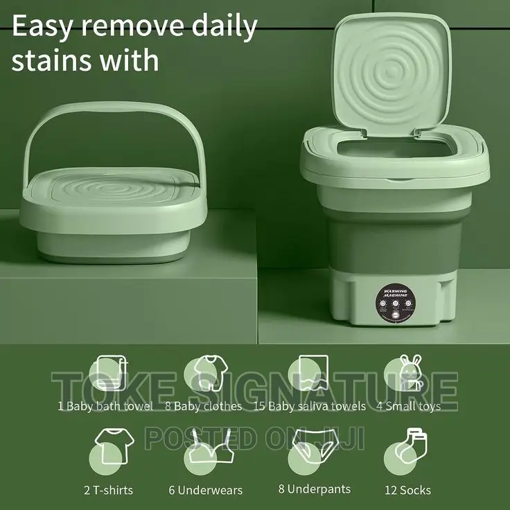Mini Foldable Washing Machine