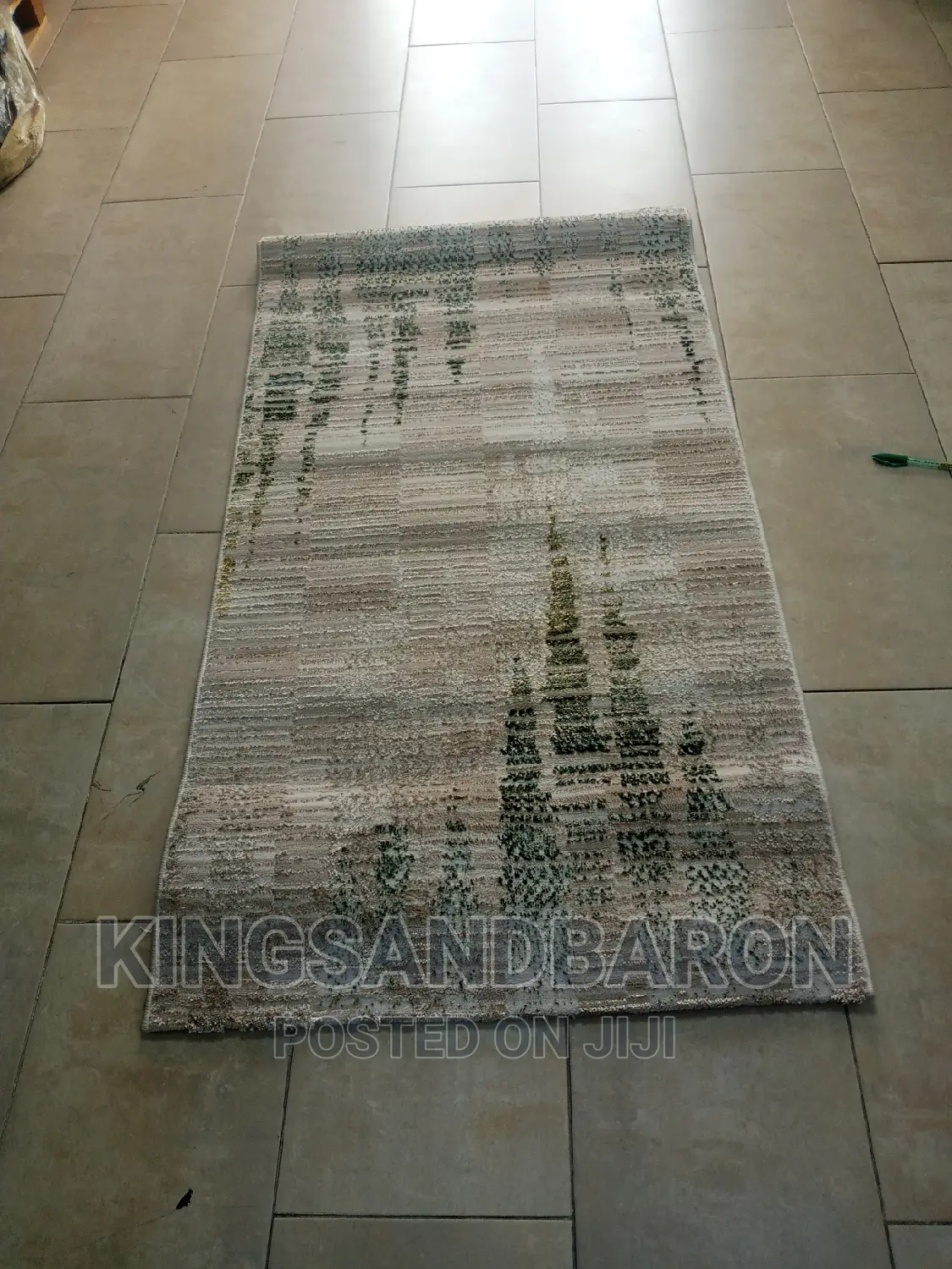 3*5 Shaggy America Designer Center Rug