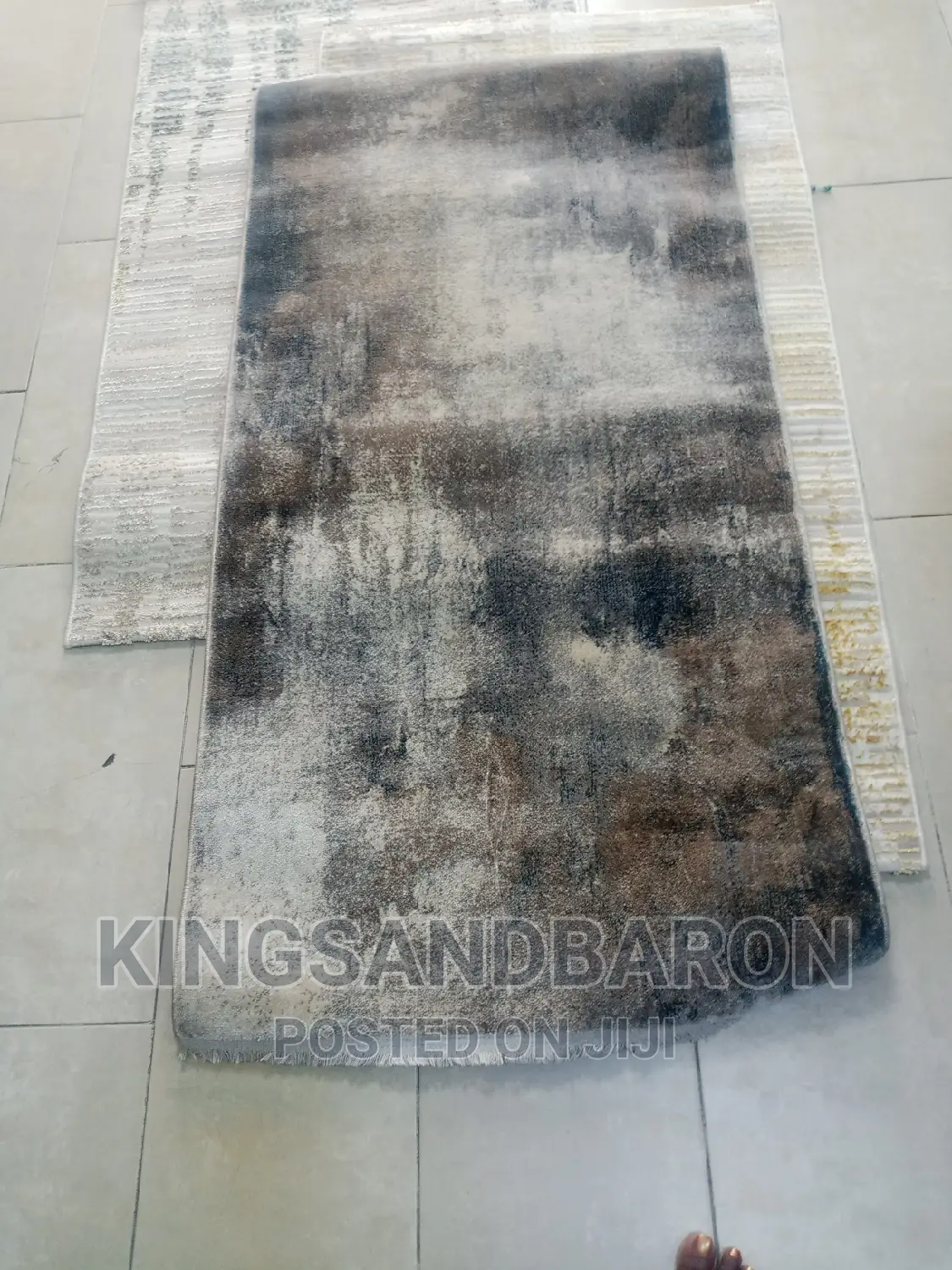 3*5 Shaggy America Designer Center Rug