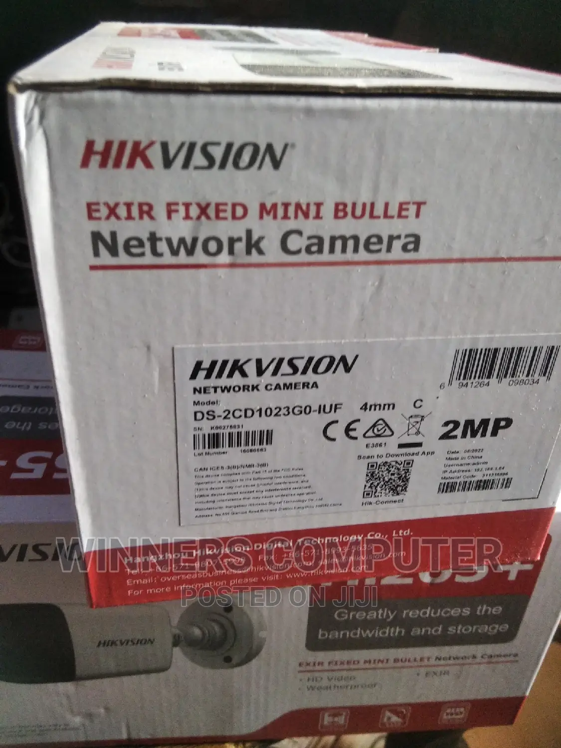 2mp IP Hikvision Camera