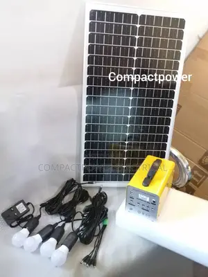 Solar Lighting and Dc Kits 4 X 5watt 12v Bulbs 50watts Panel