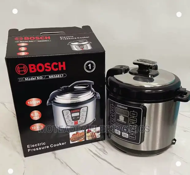 Bosch 6l (10 in 1) Electric Pressure Multifunctional Cooker in