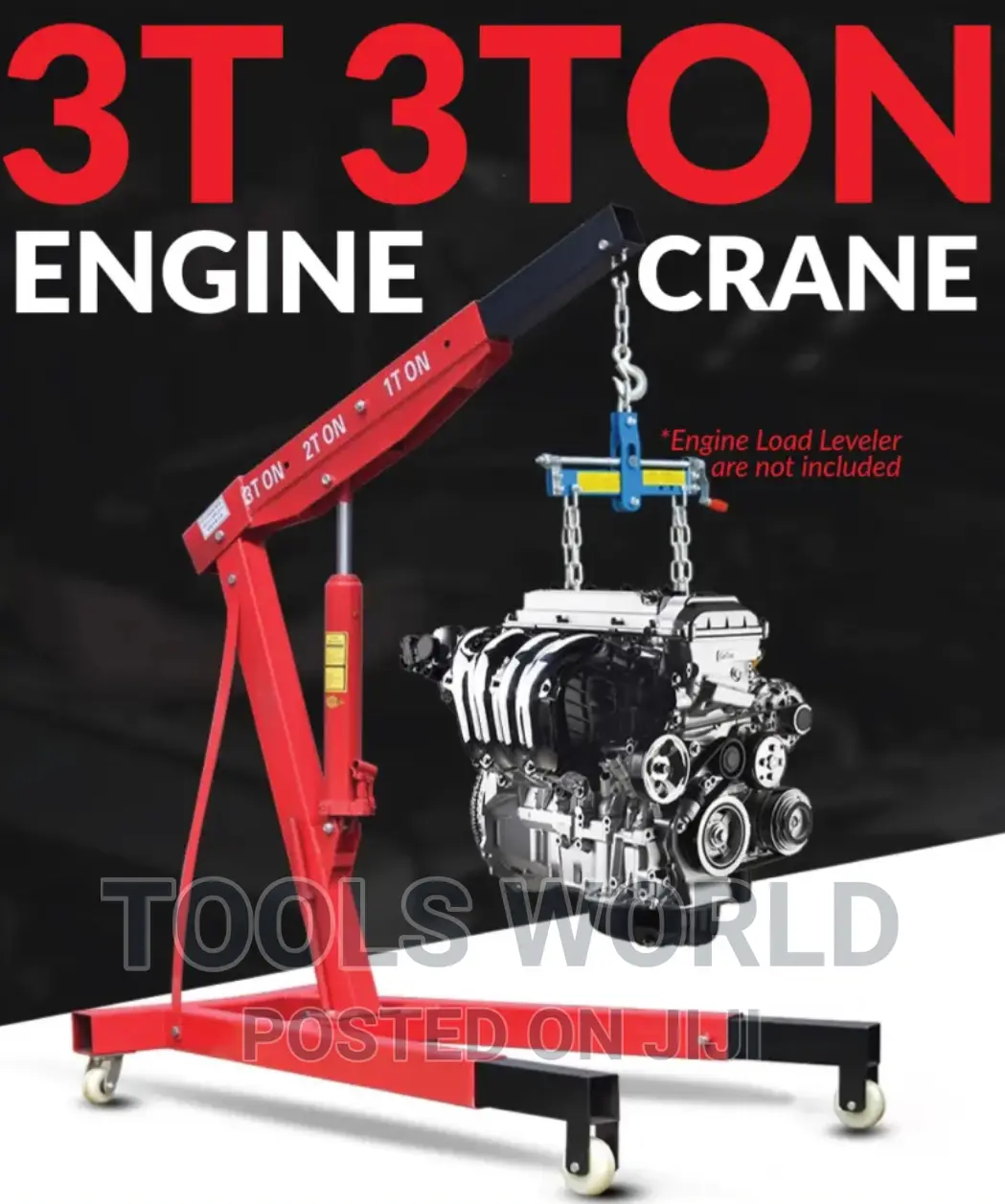 3ton Heavy Duty Workshop Engine Lifting Crane