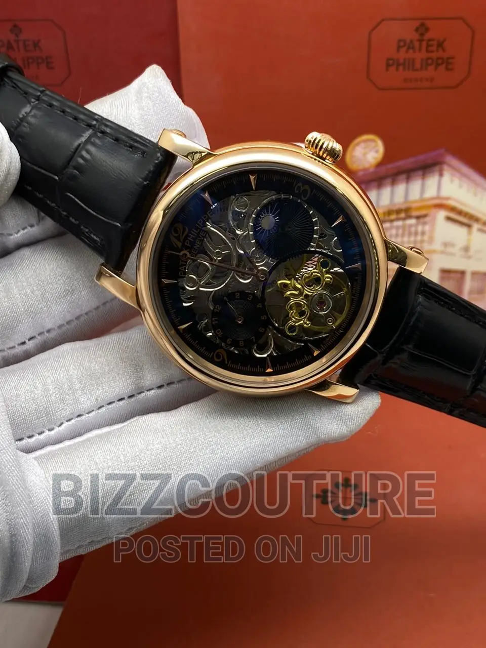 Original PATEK PHILIPPE Leather Strap Available in Store