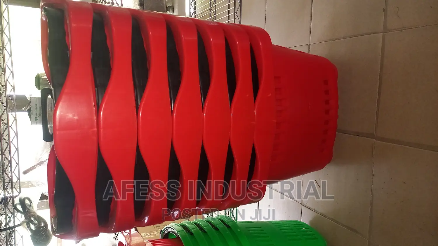 Big Red Trolley Basket