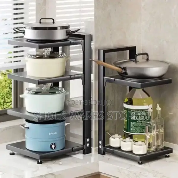 Pot Rack Stand Organizer