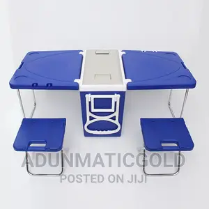 Picnic Cooler With Chair and Table