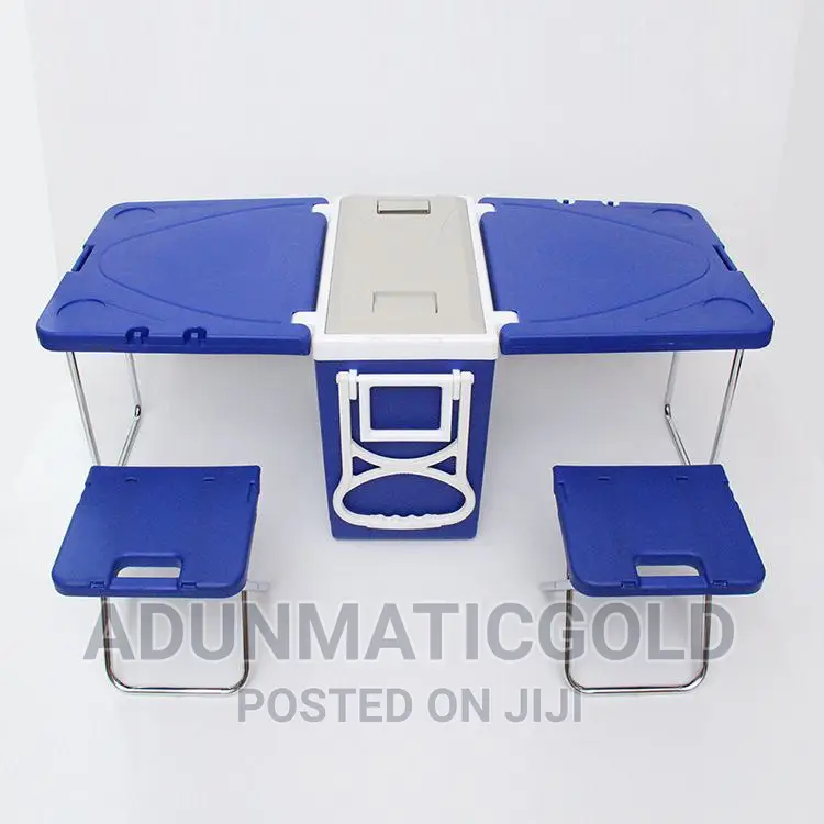 Picnic Cooler With Chair and Table