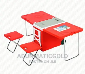 Picnic Cooler With Chair and Table