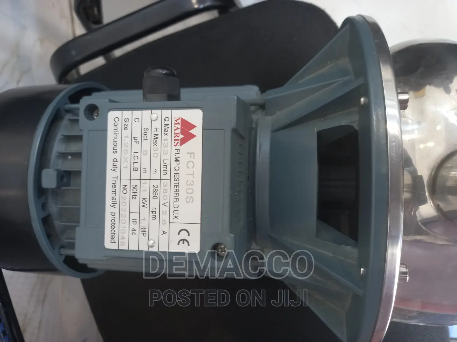 Maris Stainless Surface Pump 1.5hp