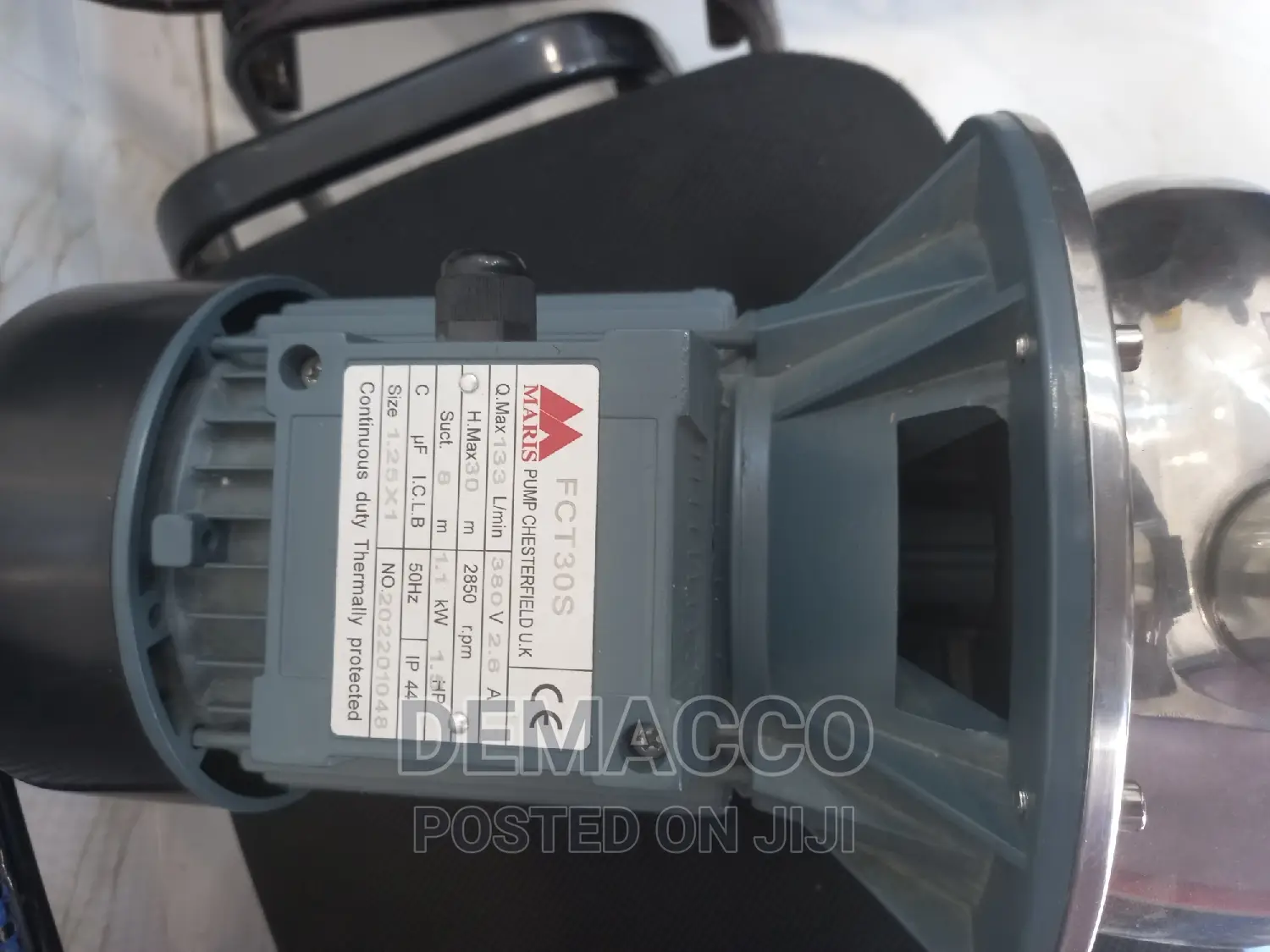 Maris Stainless Surface Pump 1.5hp