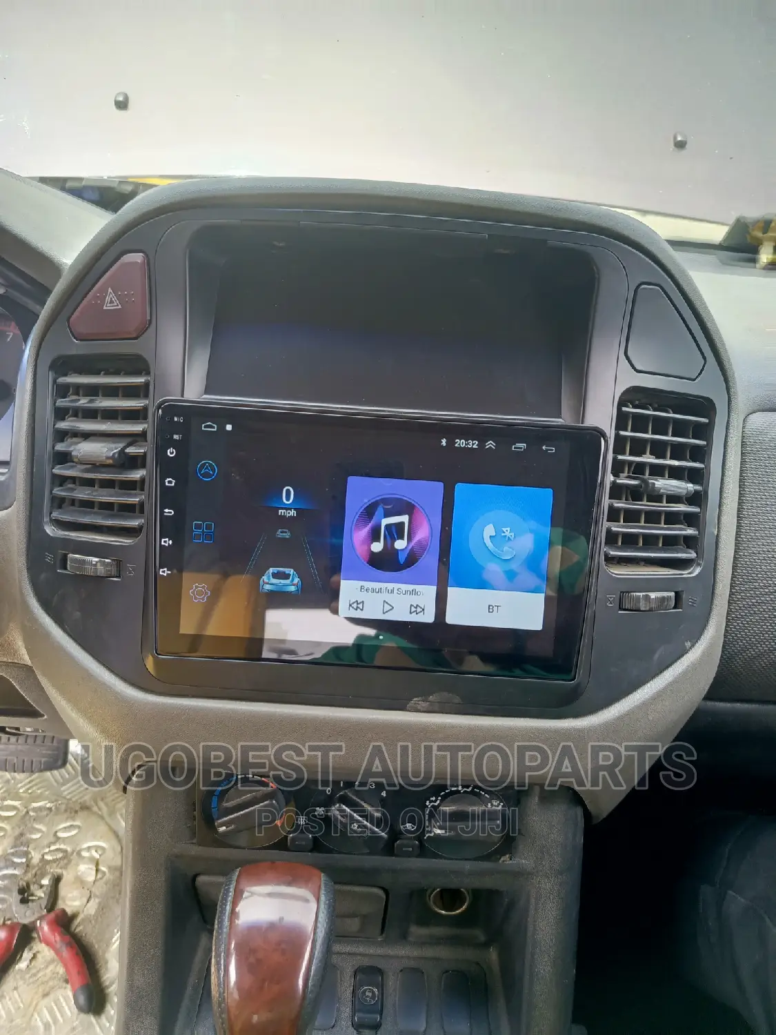 Mitsubishi Montero Android Screen With GPS Navigation (Map)