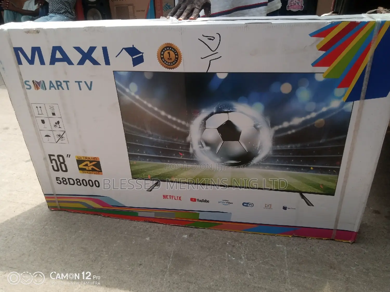 Maxi Smart T.V 58"