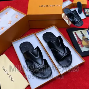 Original Leather Valentino X LV Slipers
