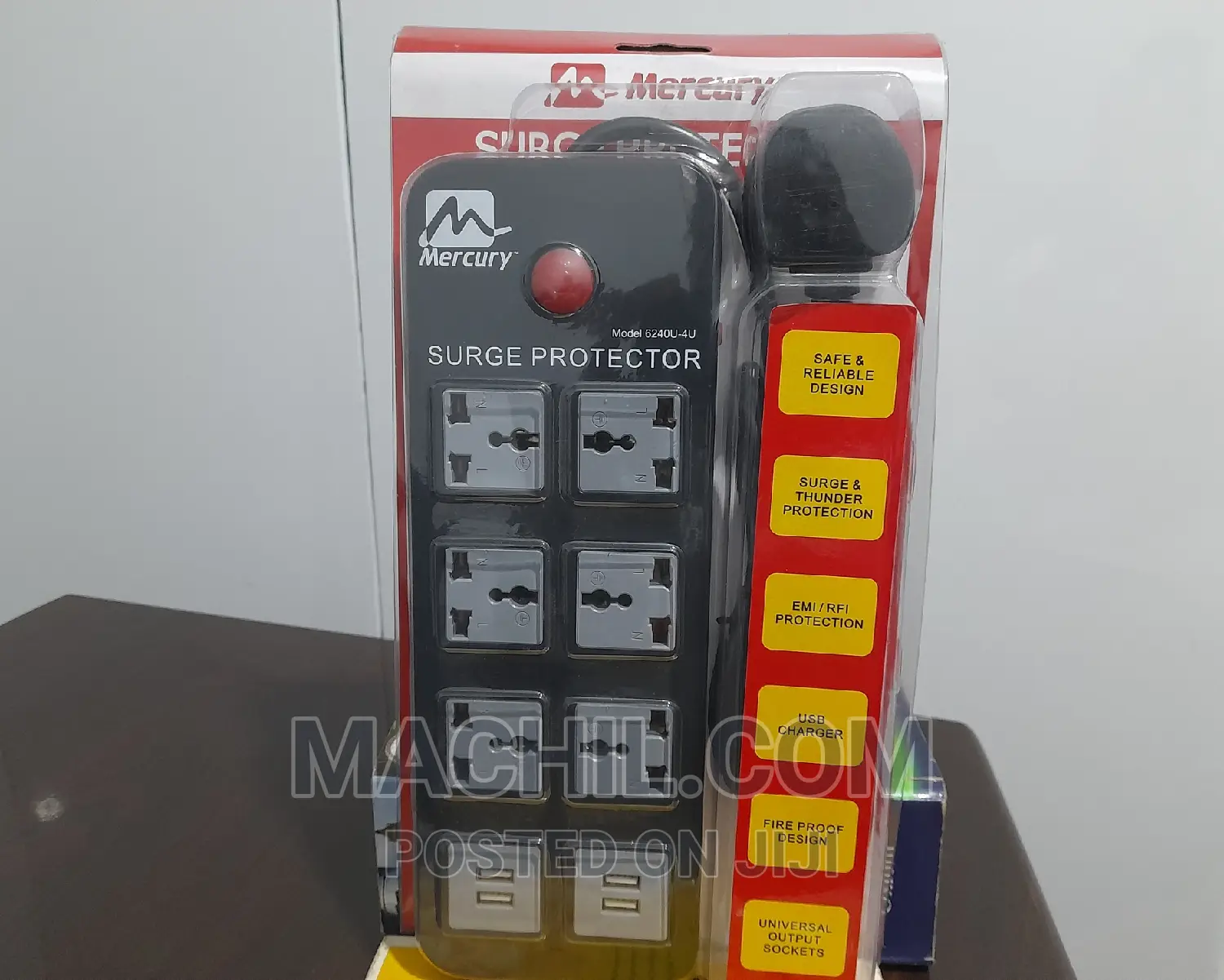 Surge Protector With USB