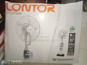 Lontor Rechargeable Mist Fan 16"