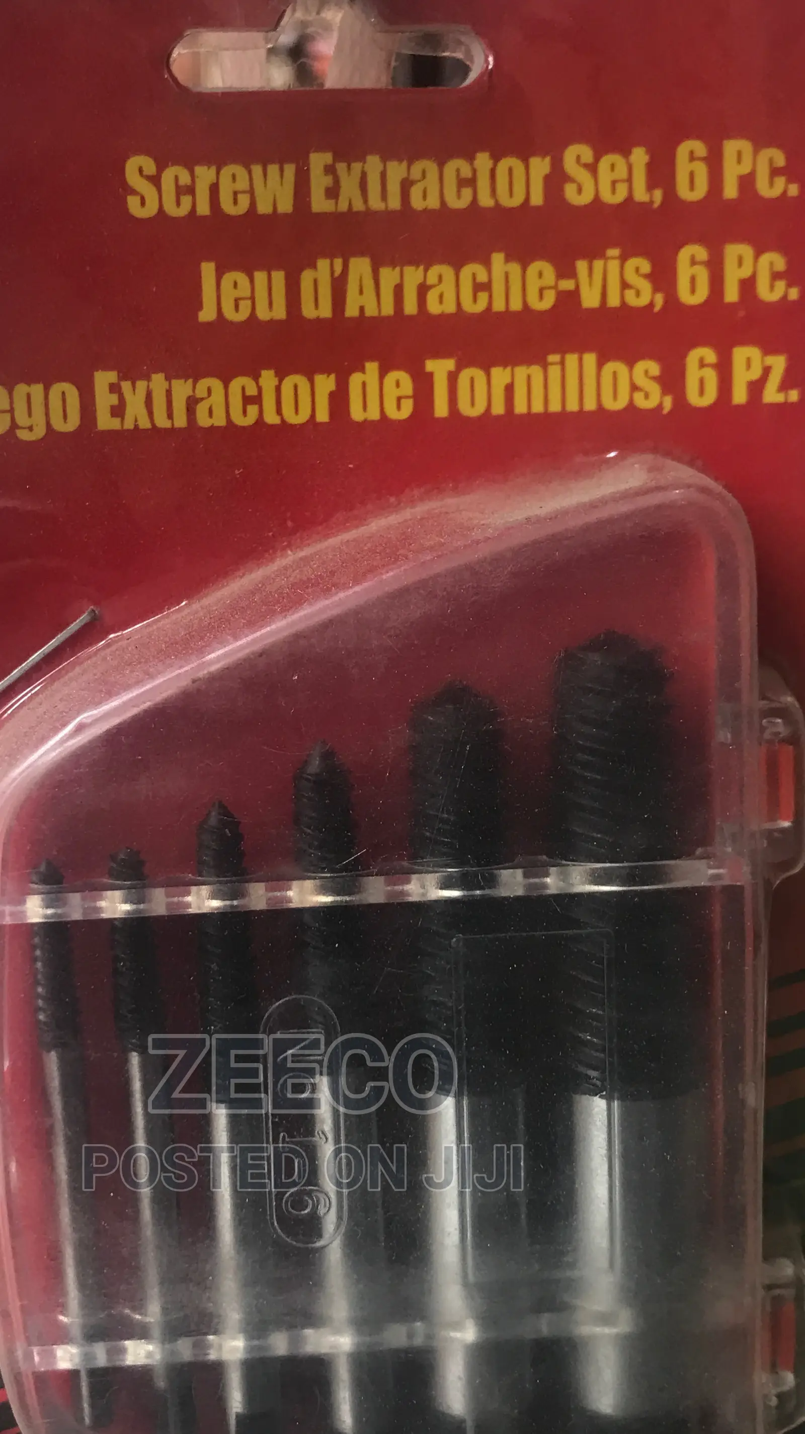 Screw Extractor Set 6pcs