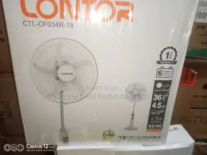 Lontor Rechargeable Standing Fan 18"