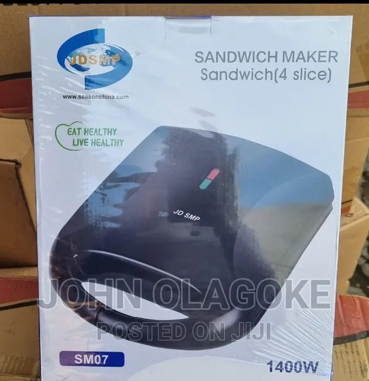 JD SMP 4-Slice Sandwich Maker and Bread Toaster