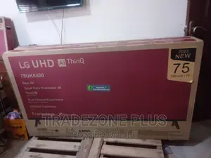 New LG 75'' Smart LED TV With Youtube+Netflix